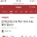 [단독] 코로나19 백신 국내 수송, 軍이 맡는다 이미지