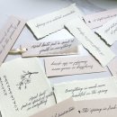 감성손글씨 & 영문캘리 | 일산 손글씨 일산 영문캘리 원데이 클래스 모집(영문/한글) : 나만의 독서소품 만들기(책갈피/엽서)