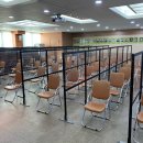정선읍 행정복지센터 주차장 | 정선읍행정복지센터, 미탄면사무소 비대면파티션 설치 후기