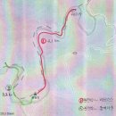 중부내륙 협곡구간 트레킹 지도(분천역~양원역~승부역)(경북 봉화) 이미지