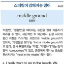 middle ground (절충안) 이미지
