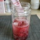 하비스커스차 :: 탄산수 + 히비스커스원액 시원한 히비스커스에이드