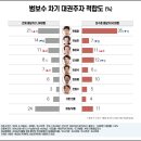 추석연휴 여론조사 (차기 대권주자 포함) 이미지