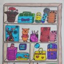 나만의 책가도 만들기 이미지