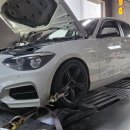 BMW F20 118D ECU맵핑(ECU튜닝) 위드엔지니어링 출력. 파워 업그레이드 다이노젯 섀시 다이나모 휠 마력173마력 토크는 3 이미지