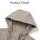 DK프라자 | 스노우피크 여성 중기장 후드 자켓 STJK35 베이지 간절기 봄 아우터 추천