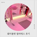 웨이블렛 | 광주 바레 수업 후기_웨이블렛 필라테스!🩰