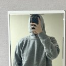 스테디에브리웨어 코지 울 캐시미어 후드 니트 리뷰 후기(그레이 멜란지)