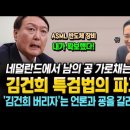 김건희 특검법의 파괴력! '김건희 버리자'는 언론과 굥을 갈라 놓았다! 네덜란드서 남의 공 가로채는 윤석열! 이미지