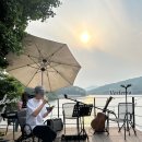 원주 실용음악학원 호수 위로 울려 퍼진 성인 밴드 카페 공연