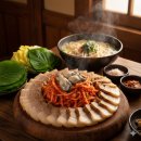 충무칼국수 보쌈 이미지