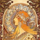 알폰스 무하(Alphonse Mucha)의 지스몬다(Gismonda) 이미지