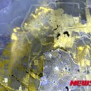 위성에서 본 캐나다 산불 이미지