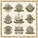 vintage-nautical-labels-collection 이미지