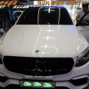 벤츠 glc 커튼 레일 이물질 양면테이프 제거시공[대구차량면테이프제거시공점]6169 이미지