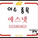 에스넷 주가 정부의 스마트시티 10조원 투자소식 기대감 상승세! 이미지