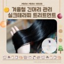실크테라피 트리트먼트 겨울철 푸석해진 긴머리 관리