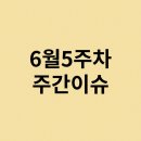 [공지] 6월 5주차 주간이슈