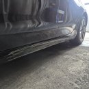 경도자동차공업사 | 테슬라 하이랜드 사이드스커트 판금도장 복원 후기 (센터 견적 비교)