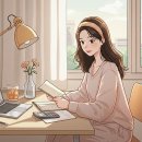 여유을 즐기는 그녀.... 이미지