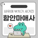 바위에 부처가 새겨져 있는 함안 마애사