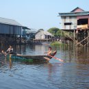 세계의 명소와 풍물 85 - 캄보디아, 톤레삽 호수(Tonle Sap Lake) 이미지