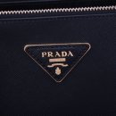 [PRADA] 2020 S/S 프라다 사피아노 럭스 더블짚 1BA274 F0002 블랙 금장 여성 여자 토트백 크로스백 겸용 가방입니다. 남자명품쇼핑몰 예남 YENAM 이미지