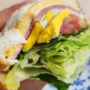 분당 샐러드 정기배송 샌드위치&amp; 포케 맛집 구미동 더 그린 ft. 더블 햄에그&amp; 버터 갈릭 새우 포케