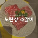 [서울/잠실] 콜키지프리 소갈비 맛집 노란상 소갈비 석촌호수점