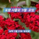2026년 9월 13일 (일요일) 포항사즐모 9월 정기모임에 회원님들을 초대합니다 이미지