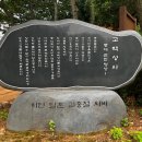 김종철 시비 이미지