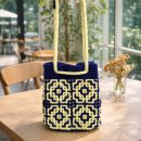 쪽빛 | [함뜨후기] 리리김밥님의 쪽빛 그림자 버킷백 | 박씨네실가게 모어스무디실 | 크로셰 기록