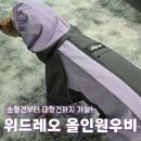 레오핏 | 실외배변 강아지 필수품 위드레오 올인원 우비 대형견까지 가능한 비옷 솔직 착용 후기 사이즈 추천까지!