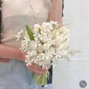 윤캔버스 | 혼례30 : "아뜰리에윤 본식 부케 후기"(본식부케, 촬영부케, 가성비부케,10만원대 부케)