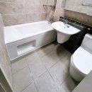 씨유 평내대명루첸점 | 줄눈 시공 왜 해야 할까요? (평내 대명루첸 욕실 후기 포함)