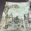 아크릴화&어반스케치 이미지