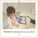 [내돈내산 육아템] 똑딱똑딱 두뇌조깅 루크 교구 솔직 후기, 루크 종류 3가지 비교