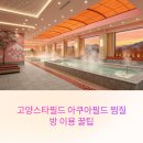 아쿠아스타 | 고양스타필드 아쿠아필드 찜질방 할인 팁과 이용 후기