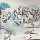 어반 스케치_의외의 기법 이미지