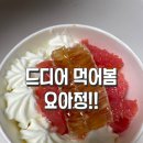 오몽오몽 | 요아정!! 오몽오몽세트=오렌지+자몽+벌집꿀+요거트아이스크림, 최상의 조합!