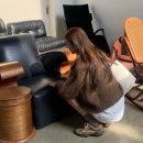 난리난 차정원 가을 브라운 가디건 사복코디 총정리! ( 더로우 가방, 휠라 에샤페 운동화 등 )
