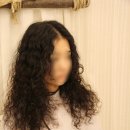 뽀글이머리 이미지