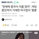 [일반] &#34;헌재에 중국식 이름 많아&#34;‥여당 중진까지 가세한 마구잡이 &#39;혐중&#39; 이미지