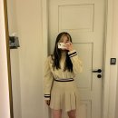 룩옵티컬현대미아점 | 가을 데일리룩 추천! 체크 셔츠·레드 컬러 가디건 코디 (비터셀즈·탑텐)