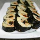 김장철에 먹는 별미김밥-김치담는 마을의 갓김치와 함께하는 갓김치김밥^^ 이미지