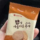 뒤늦은 부여 밤시리즈 과자 후기 빈츠 롯데샌드 찰떡파이