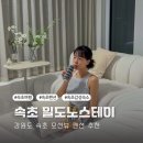 강원도 속초 펜션 오션뷰 감성 숙소 추천 일도노스테이