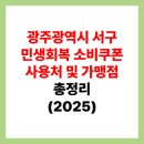 광주광역시 서구 양동 현장민원실 주민자치 프로그램실 | 광주광역시 서구 민생회복 소비쿠폰 사용처 조회 및 지역 가맹점 찾는 방법