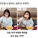 한국인을 도발하는 일본인 유튜버 이미지