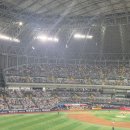 세븐일레븐 대전와동현대점 | 키움 고척스카이돔 외야 원정석 3층 326구역 C열 시야 원정팀용품 먹거리 크림새우 오토김밥 후기